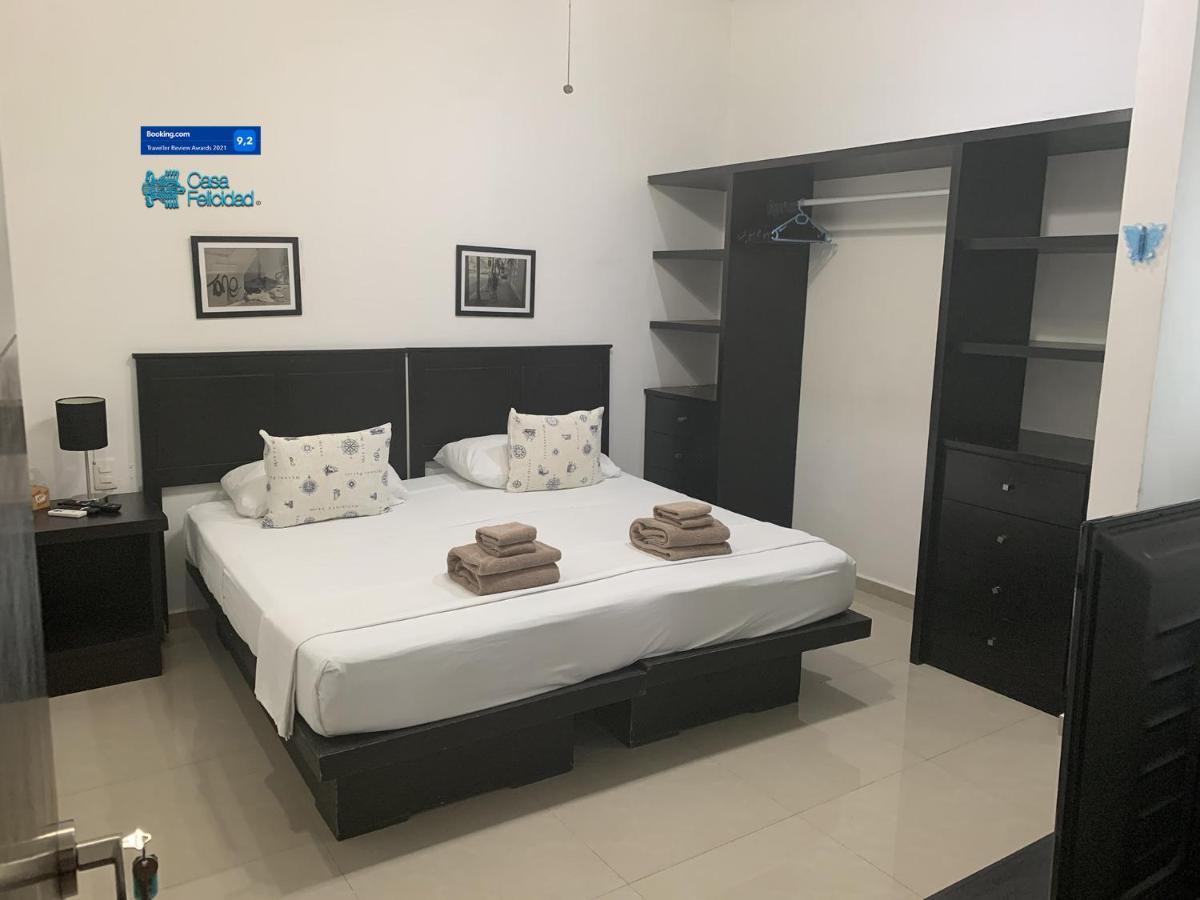 פלאייה דל כרמן Casa Felicidad B&B Room & Kitchen מראה חיצוני תמונה