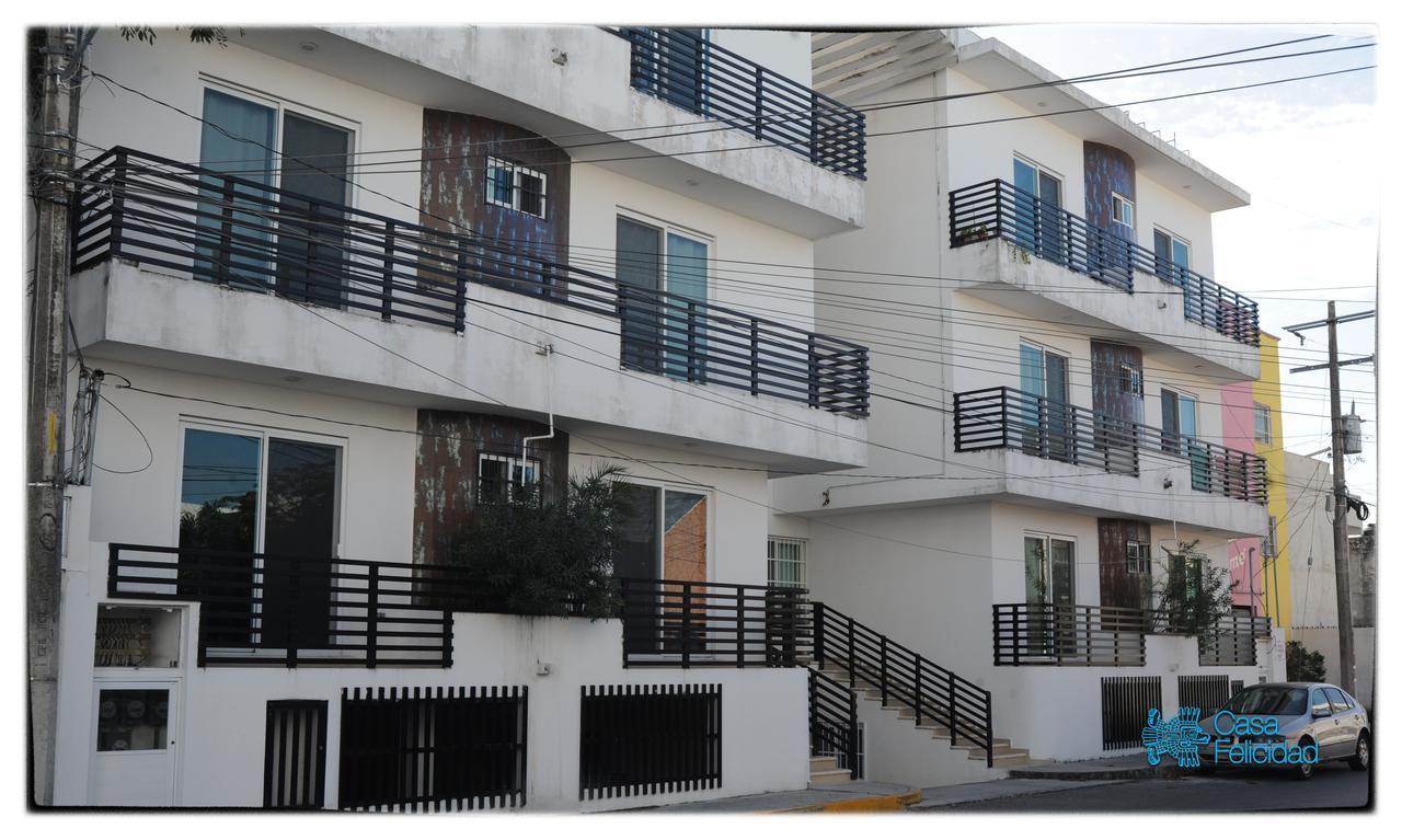 פלאייה דל כרמן Casa Felicidad B&B Room & Kitchen מראה חיצוני תמונה