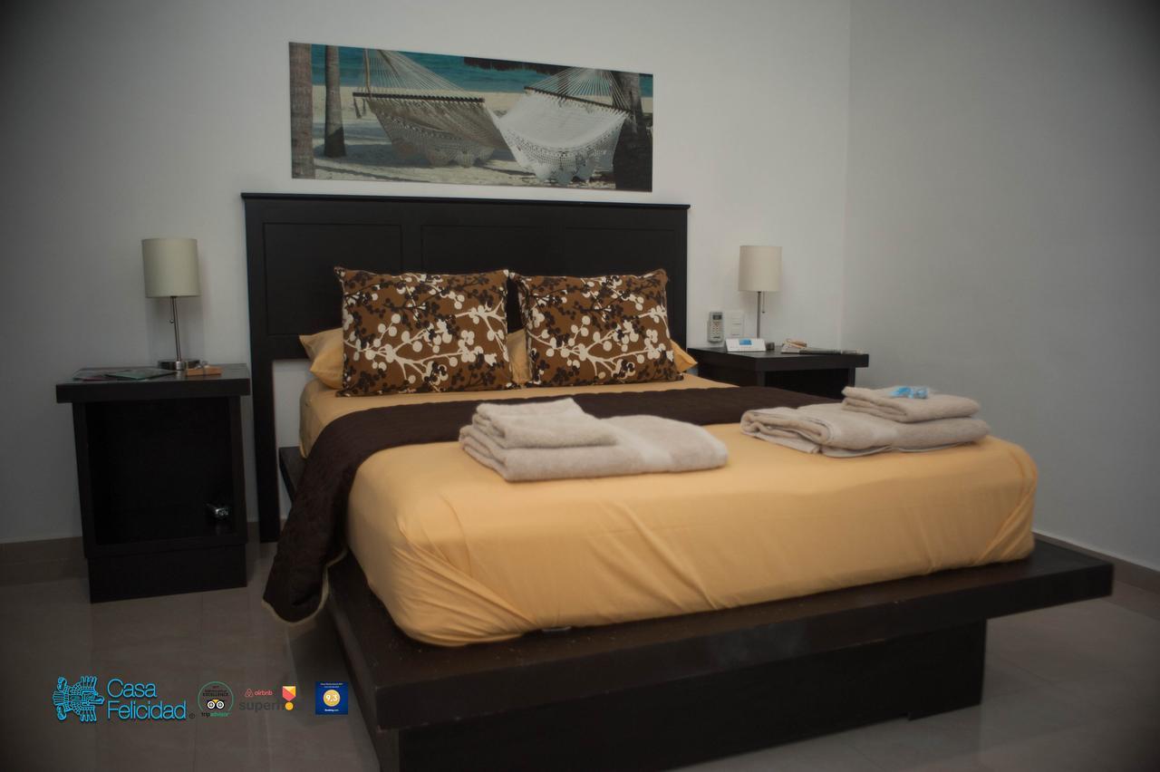 פלאייה דל כרמן Casa Felicidad B&B Room & Kitchen מראה חיצוני תמונה
